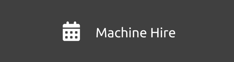 Link to Machine Hire information page